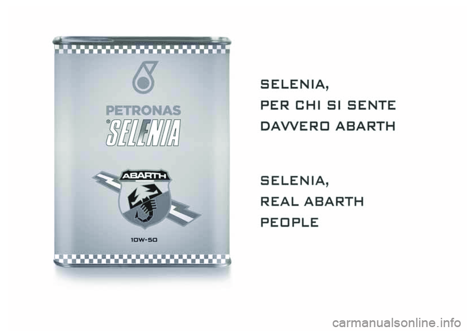 Abarth 124 Spider 2016  Libretto Uso Manutenzione (in Italian) 