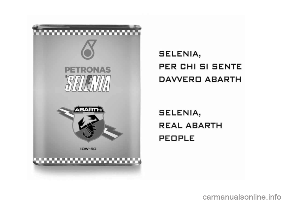 Abarth 124 Spider 2016  Manual de Empleo y Cuidado (in Spanish) 