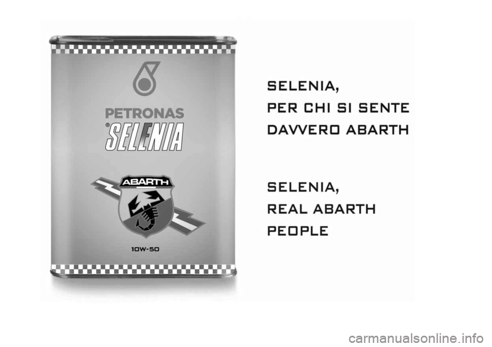 Abarth 124 Spider 2016 Käyttö- ja huolto-ohjekirja (in Finnish) Abarth 124 Spider 2016 Käyttö- ja huolto-ohjekirja (in Finnish)
