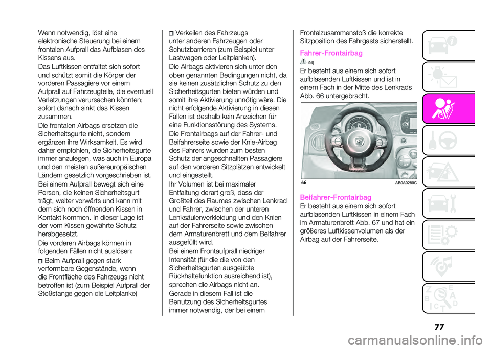 Abarth 500 2021  Betriebsanleitung (in German) �
�
��	�� ����(�	����� ��$�
� �	���	
�	��	�������
�"��	 ���	��	���� ��	� �	���	�
�%�������	� ���%�3���� ���
 ���%����
�	� ��	�
�2��
�
�	��
 