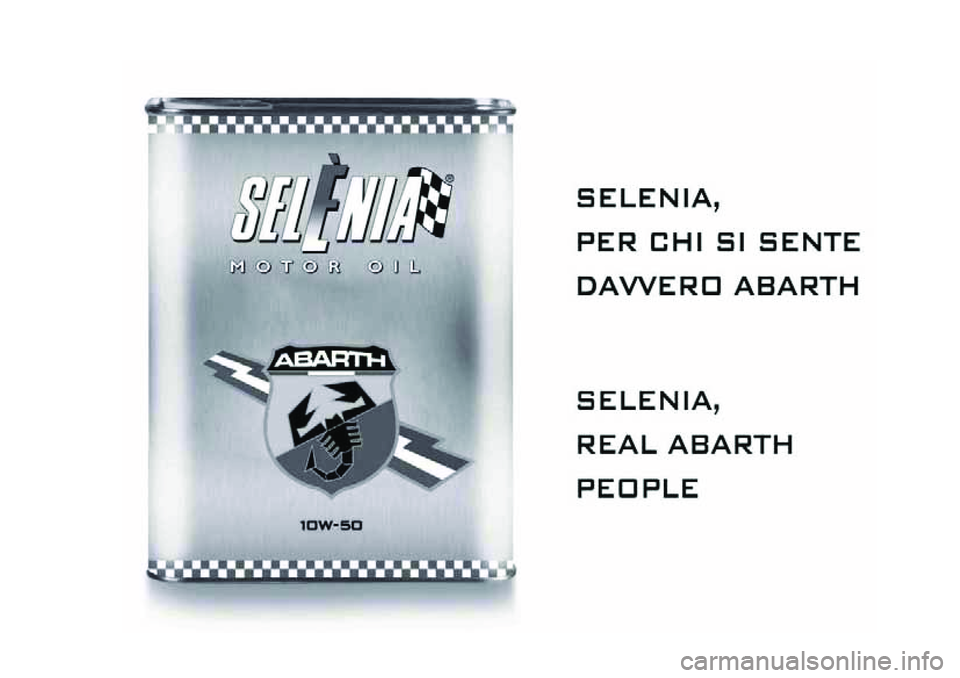 Abarth 500 2017 Libretto Uso Manutenzione (in Italian) Abarth 500 2017 Libretto Uso Manutenzione (in Italian)