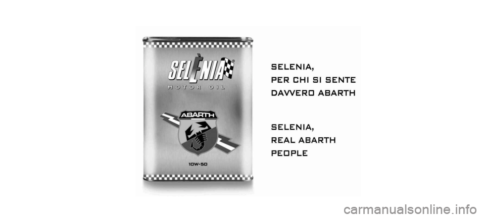 Abarth 500 2020 Libretto Uso Manutenzione (in Italian) Abarth 500 2020 Libretto Uso Manutenzione (in Italian)