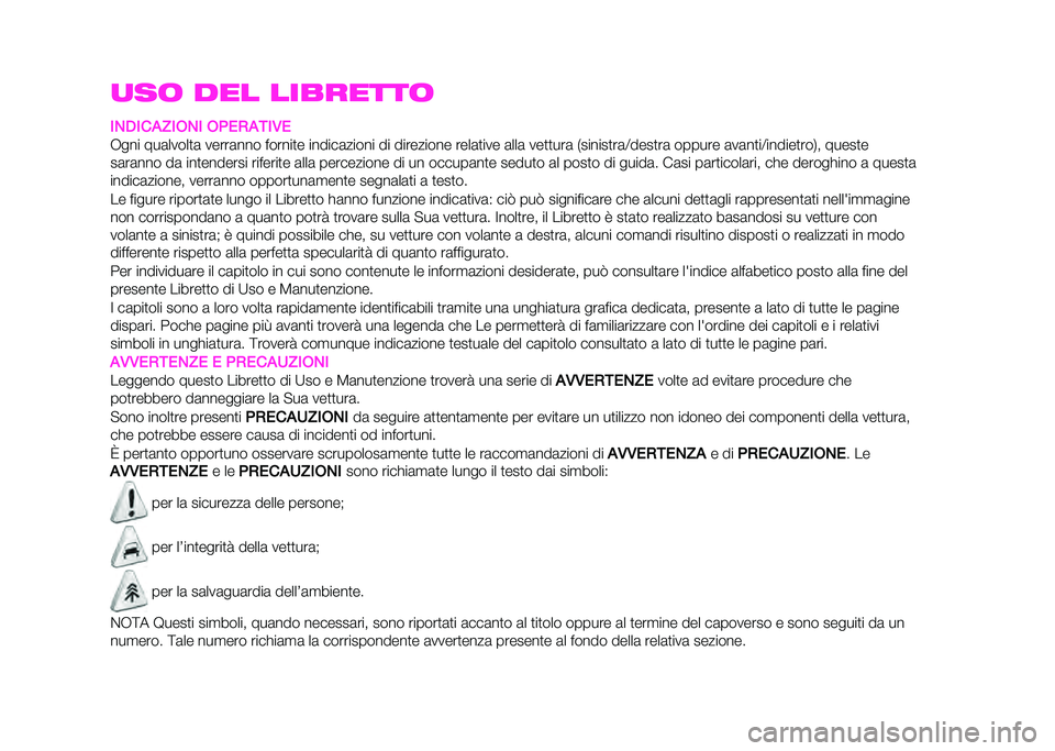 Abarth 500 2021  Libretto Uso Manutenzione (in Italian) �
��	 ��� ��������	
�
�+�/�
���4�
�*�+�
 �*�(��)��,�
�.�
�+��� ���	�����
�	 �����	��� � �����
� ������	����� �� ��������� ����	�
��� �	�
