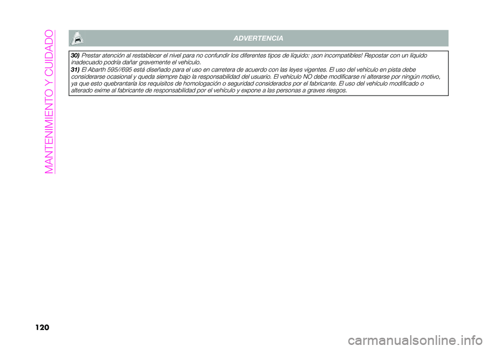 Abarth 500 2021  Manual de Empleo y Cuidado (in Spanish) ��?��2�;�#�2�=�?�=�#�2�;�1��W��+�<�=�(��(�1
��� ��
���������
���

�9�����	� �	������$� �	� �����	������ �� ����� ��	��	 �� ��������� ���