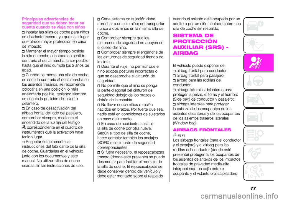 Abarth 500 2021  Manual de Empleo y Cuidado (in Spanish) ���%� ��
�
������ ����� ���
�
��� ��
���C�� ���� � �� �� �����
 ���
�� ��
�
���
�� �
���
��	 �� ����D � �
�	�
 �
��M�	�
�=����	��	� ��	
