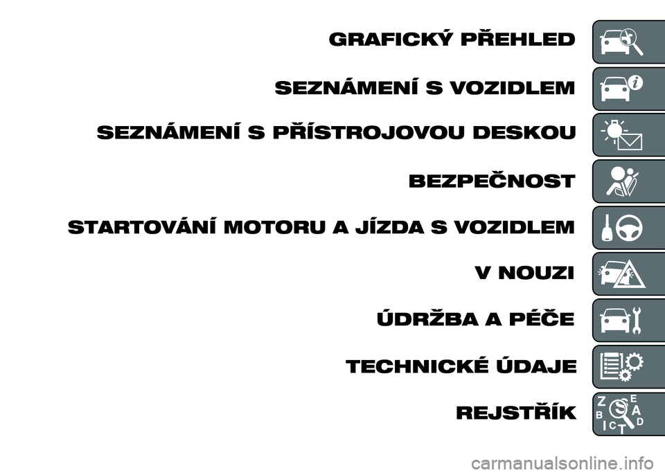 Abarth 500 2016  Návod k použití a údržbě (in Czech) 