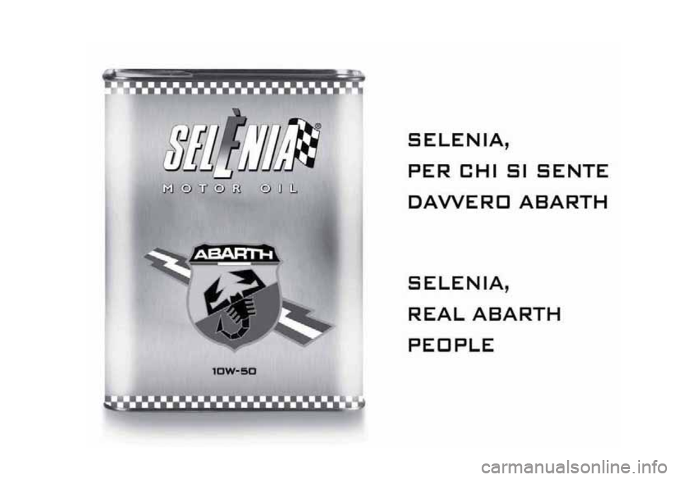 Abarth 500 2018 Návod k použití a údržbě (in Czech) Abarth 500 2018 Návod k použití a údržbě (in Czech)
