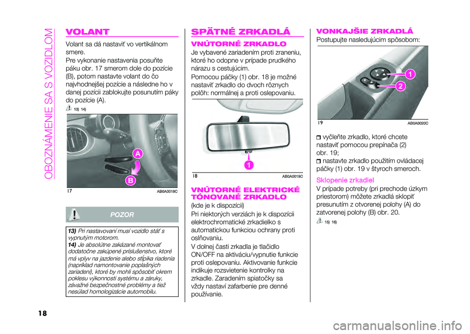 Abarth 500 2021  Návod na použitie a údržbu (in Slovak) ���I��C�7�M�H�:�7�G�:��/���/��.��C�G�A�K��H
�� ������
�.����$� �� �� �$�������& �� ��	�������$��

��
�	��	�
�+��	 �����$��$��	 �$������	�$�� �
