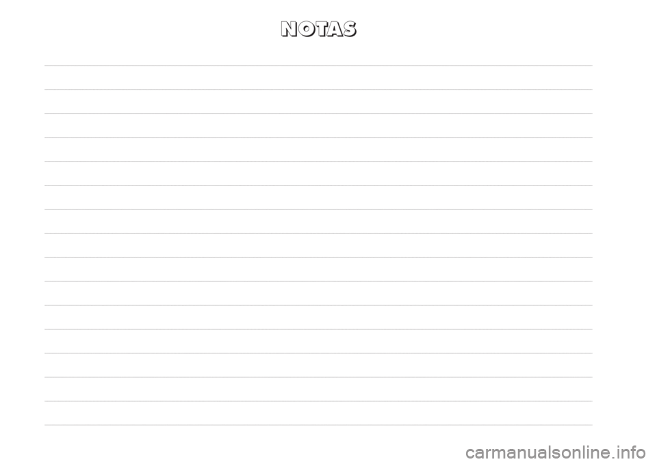 Abarth Punto Evo 2012 Manual de Empleo y Cuidado (in Spanish) N N
O O
T T
A A
S S Abarth Punto Evo 2012 Manual de Empleo y Cuidado (in Spanish) N N
O O
T T
A A
S S