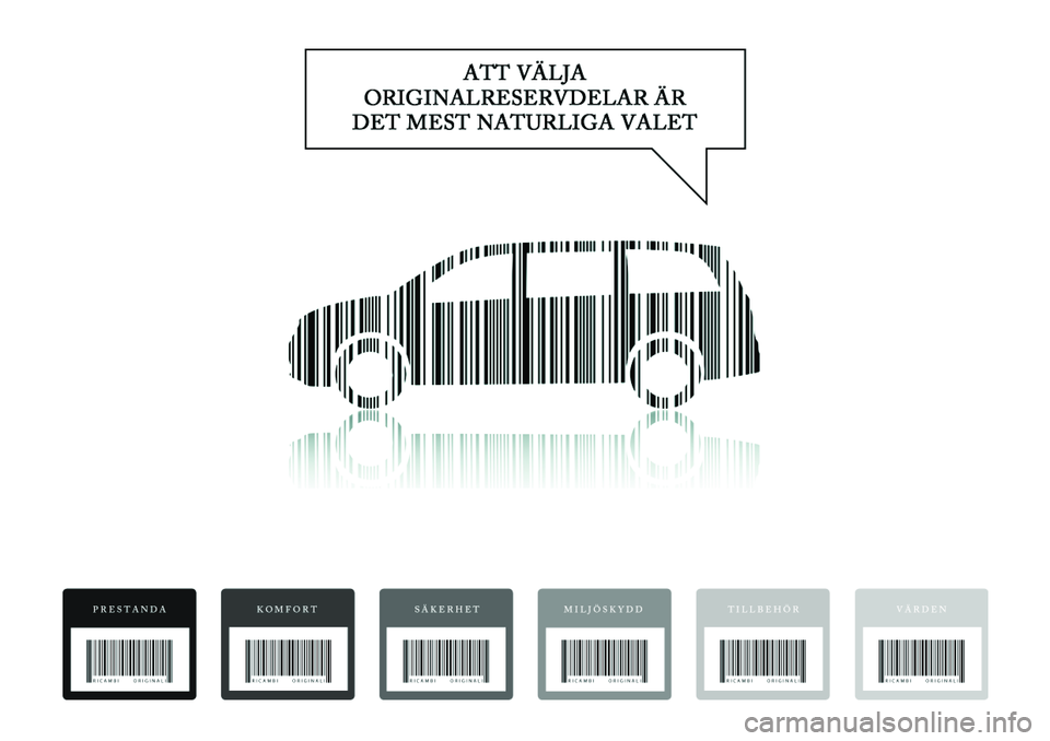 Lancia Voyager 2011  Drift- och underhållshandbok (in Swedish) 