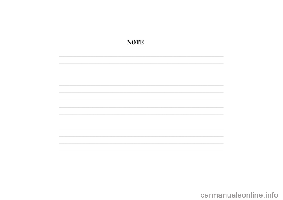 Lancia Ypsilon 2011  Libretto Uso Manutenzione (in Italian) NOTE 
