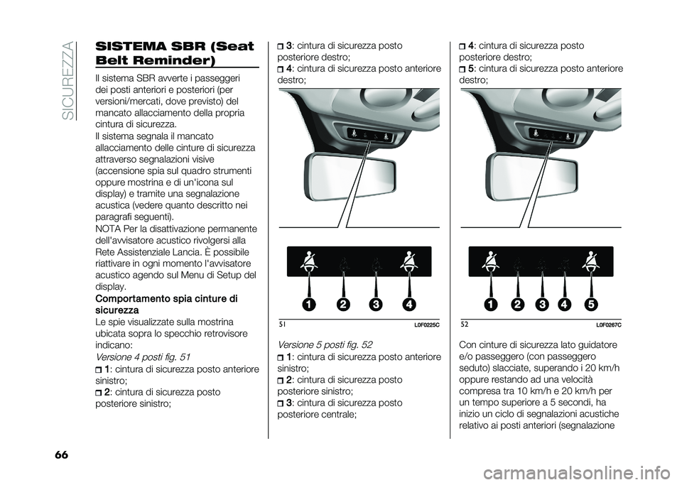 Lancia Ypsilon 2021  Libretto Uso Manutenzione (in Italian) �� �<��:�*�/�@�@�
�	�	 ������� ��� ����$�)
���%�) ���*�"�!�7��,�
�<� ����
��
�	 � �&�* �	�����
� � ��	��������
��� ����
� �	��
������ � ����