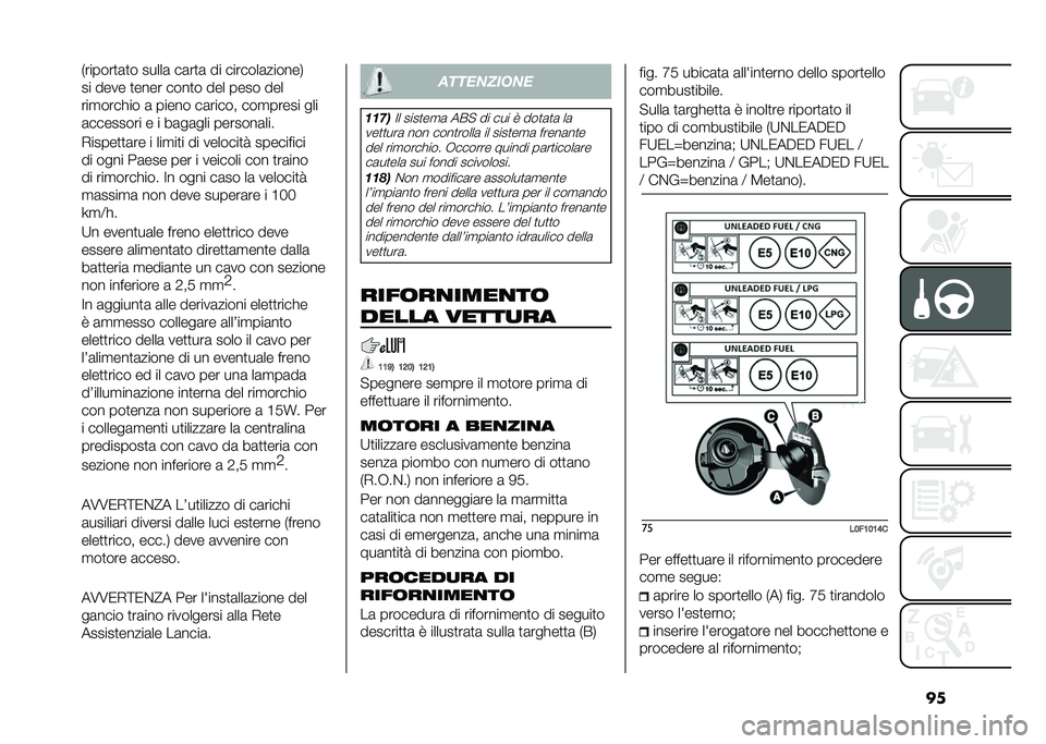 Lancia Ypsilon 2021  Libretto Uso Manutenzione (in Italian) ���)������
�	�
� �����	 ��	��
�	 �� �������	������,
�� ���� �
���� ����
� ��� ���� ���
���
������ �	 ����� ��	����� ���
����