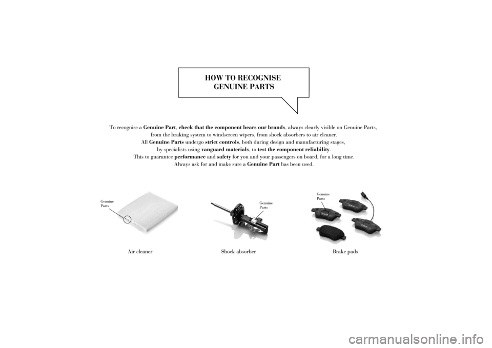 Lancia Ypsilon 2012 Owner handbook (in English) Lancia Ypsilon 2012 Owner handbook (in English)