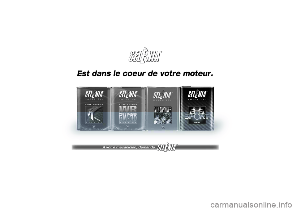 Lancia Ypsilon 2014 Notice dentretien (in French) ®
® Lancia Ypsilon 2014 Notice dentretien (in French) ®
®