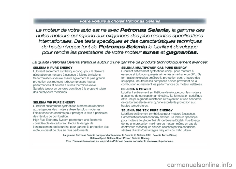Lancia Ypsilon 2015 Notice dentretien (in French) Lancia Ypsilon 2015 Notice dentretien (in French)