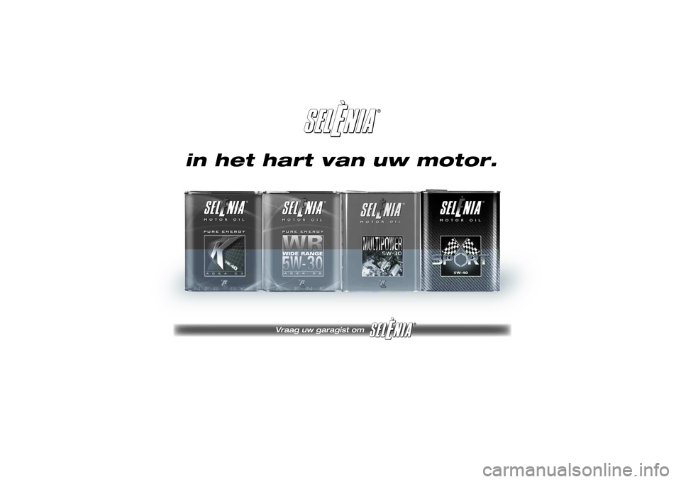 Lancia Ypsilon 2011  Instructieboek (in Dutch) ®
® 