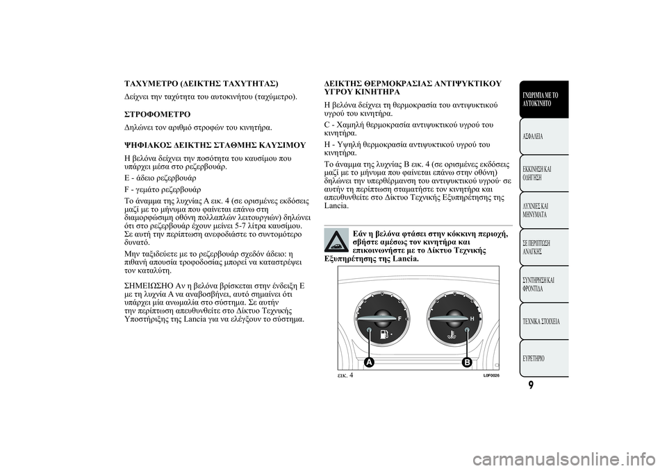 Lancia Ypsilon 2011  ΒΙΒΛΙΟ ΧΡΗΣΗΣ ΚΑΙ ΣΥΝΤΗΡΗΣΗΣ (in Greek) 	ù
ü	(ûüÿ�	þ 	ù
	þ	ù)
