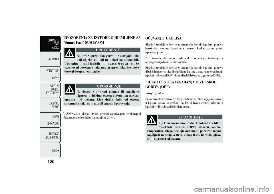 Lancia Ypsilon 2021 Knjižica s uputama za uporabu i održavanje (in Croatian) Lancia Ypsilon 2021 Knjižica s uputama za uporabu i održavanje (in Croatian)