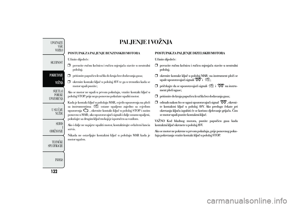Lancia Ypsilon 2021 Knjižica s uputama za uporabu i održavanje (in Croatian) Lancia Ypsilon 2021 Knjižica s uputama za uporabu i održavanje (in Croatian)