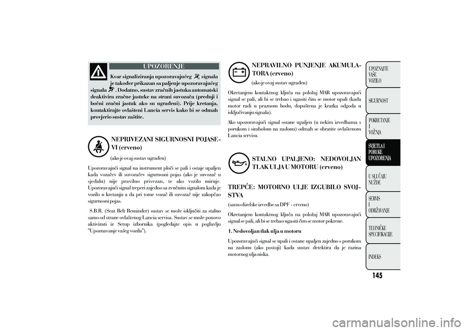 Lancia Ypsilon 2021 Knjižica s uputama za uporabu i održavanje (in Croatian) Lancia Ypsilon 2021 Knjižica s uputama za uporabu i održavanje (in Croatian)