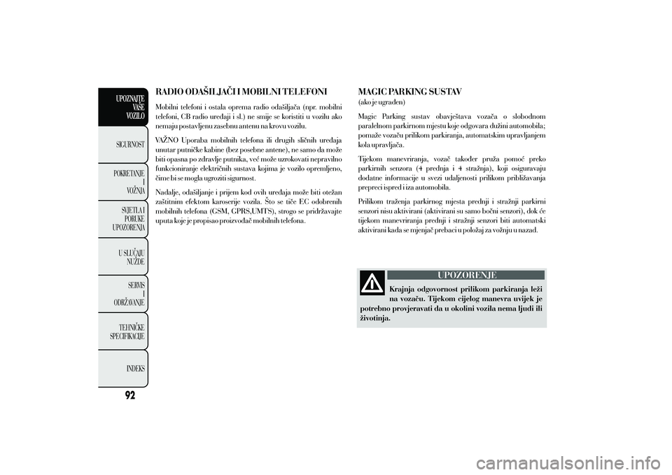Lancia Ypsilon 2021 Knjižica s uputama za uporabu i održavanje (in Croatian) Lancia Ypsilon 2021 Knjižica s uputama za uporabu i održavanje (in Croatian)