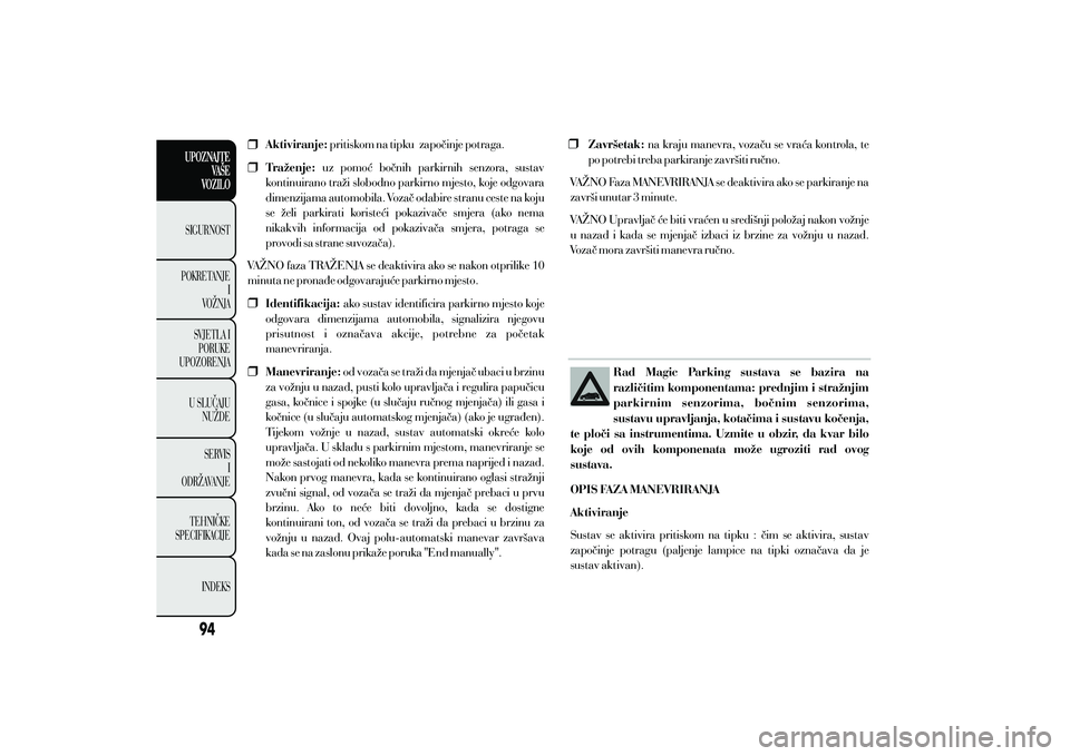 Lancia Ypsilon 2021 Knjižica s uputama za uporabu i održavanje (in Croatian) Lancia Ypsilon 2021 Knjižica s uputama za uporabu i održavanje (in Croatian)