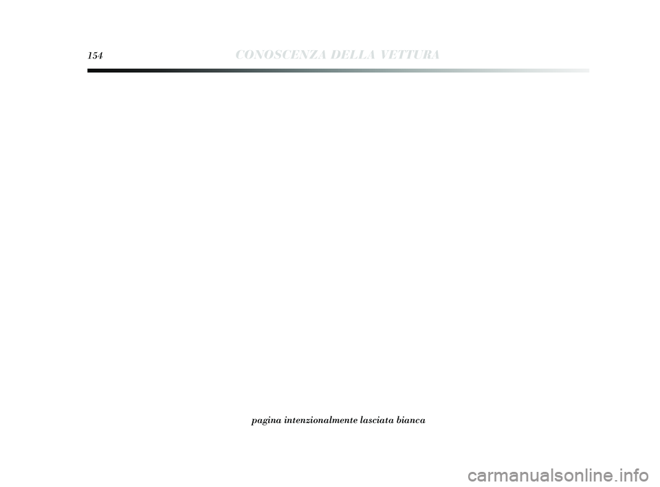 Lancia Delta 2015 Libretto Uso Manutenzione (in Italian) 154CONOSCENZA DELLA VETTURA
pagina intenzionalmente lasciata bianca
001-154 Delta IT 1ed 19/02/14 15.39 Pagina 154 Lancia Delta 2015 Libretto Uso Manutenzione (in Italian) 154CONOSCENZA DELLA VETTURA
pagina intenzionalmente lasciata bianca
001-154 Delta IT 1ed 19/02/14 15.39 Pagina 154