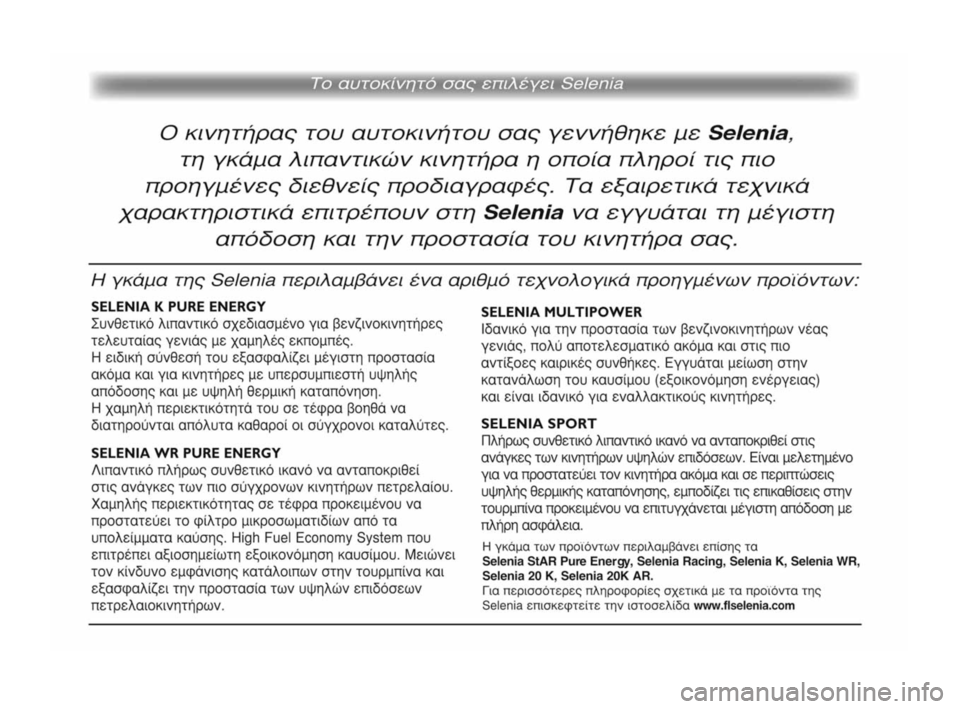 Lancia Delta 2008  ΒΙΒΛΙΟ ΧΡΗΣΗΣ ΚΑΙ ΣΥΝΤΗΡΗΣΗΣ (in Greek) 245-252 Delta 2ed GR  4-08-2008  8:51  Pagina 251 
