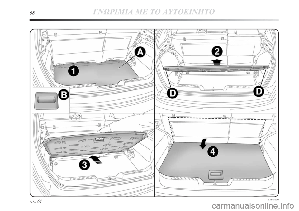 Lancia Delta 2011 ΒΙΒΛΙΟ ΧΡΗΣΗΣ ΚΑΙ ΣΥΝΤΗΡΗΣΗΣ (in Greek) 98ΓΝΩΡΙΜΙΑ ΜΕ ΤΟ ΑΥΤΟΚΙΝΗΤΟ
εικ. 64L0E0222m Lancia Delta 2011 ΒΙΒΛΙΟ ΧΡΗΣΗΣ ΚΑΙ ΣΥΝΤΗΡΗΣΗΣ (in Greek) 98ΓΝΩΡΙΜΙΑ ΜΕ ΤΟ ΑΥΤΟΚΙΝΗΤΟ
εικ. 64L0E0222m