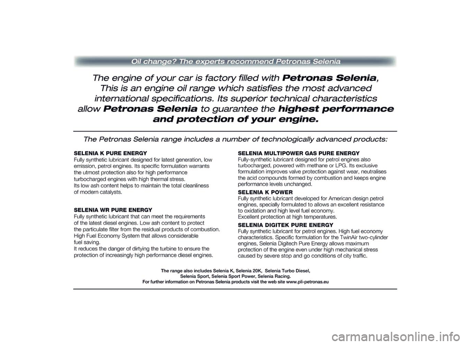 Lancia Delta 2015  Drift- och underhållshandbok (in Swedish) 257-280 Delta SV 1ed  04/10/13  15.53  Pagina 279 