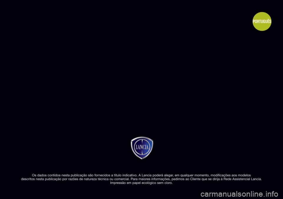 Lancia Phedra 2008  Manual de Uso e Manutenção (in Portuguese) 