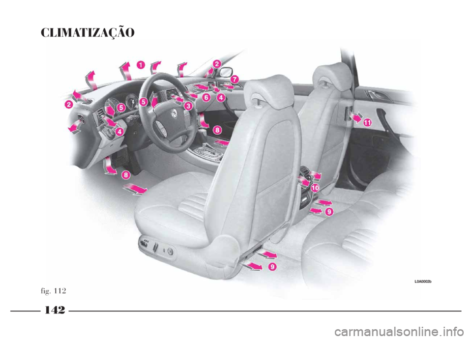 Lancia Thesis 2007 Manual de Uso e Manutenção (in Portuguese) 142
CLIMATIZAÇÃO
fig. 112
L0A0002b Lancia Thesis 2007 Manual de Uso e Manutenção (in Portuguese) 142
CLIMATIZAÇÃO
fig. 112
L0A0002b