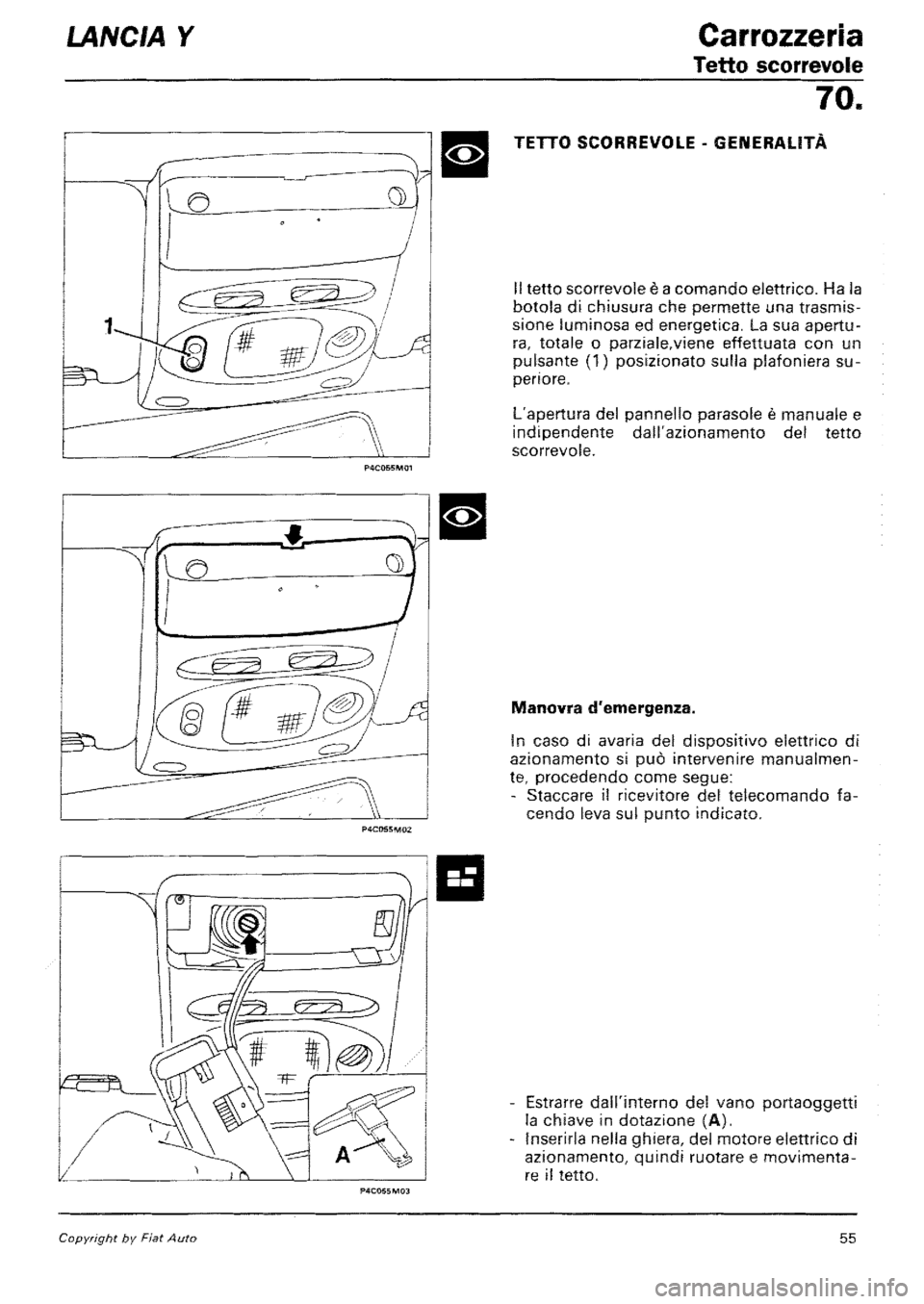 LANCIA Y 1997 Service Repair Manual LANCIA Y 1997 Service Repair Manual
