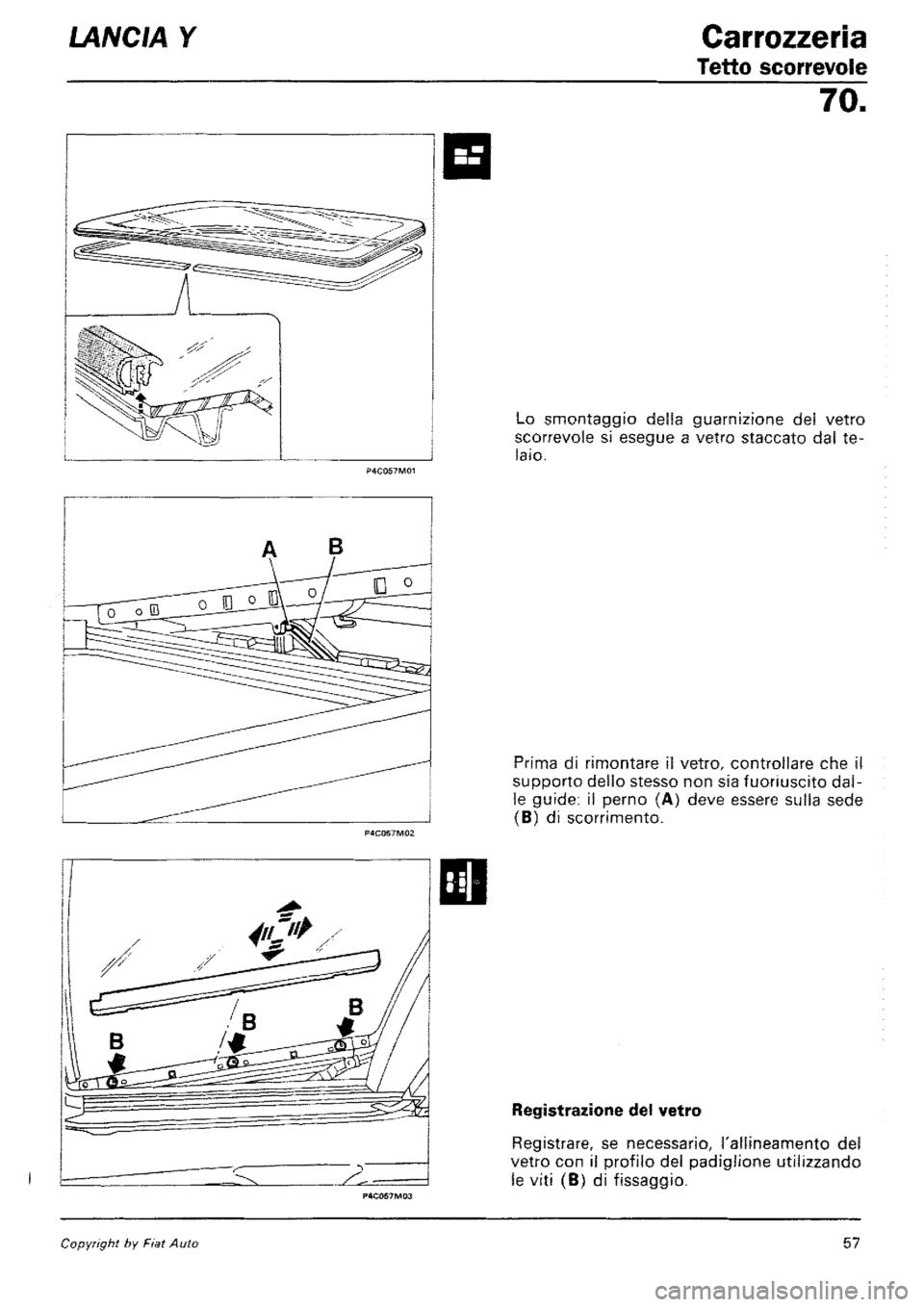 LANCIA Y 1997 Service Repair Manual LANCIA Y 1997 Service Repair Manual