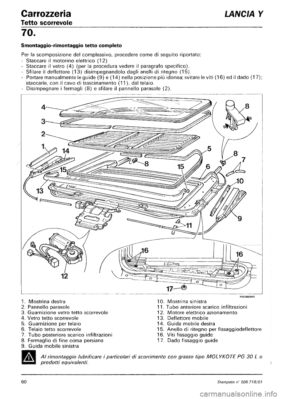 LANCIA Y 1997 Service Repair Manual LANCIA Y 1997 Service Repair Manual