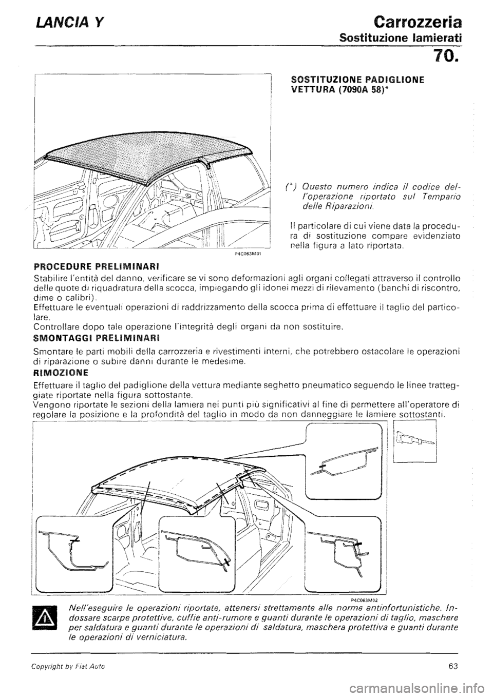 LANCIA Y 1997 Service Repair Manual LANCIA Y 1997 Service Repair Manual
