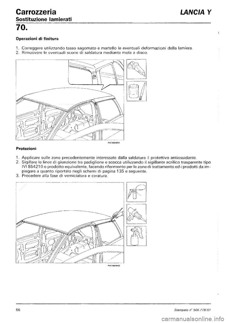 LANCIA Y 1997 Service Repair Manual LANCIA Y 1997 Service Repair Manual