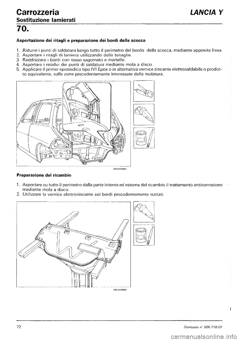 LANCIA Y 1997  Service Repair Manual 
