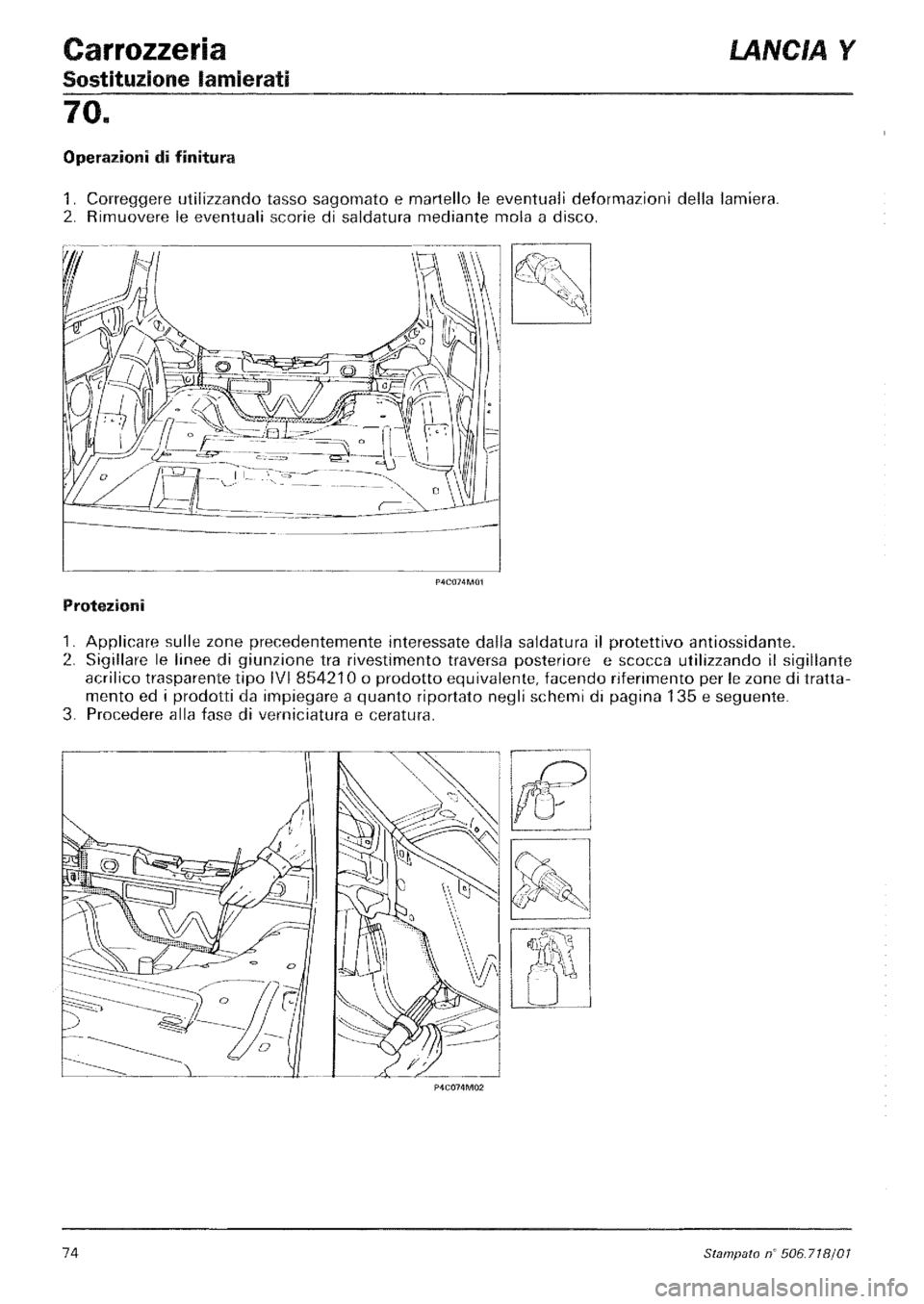 LANCIA Y 1997  Service Repair Manual 