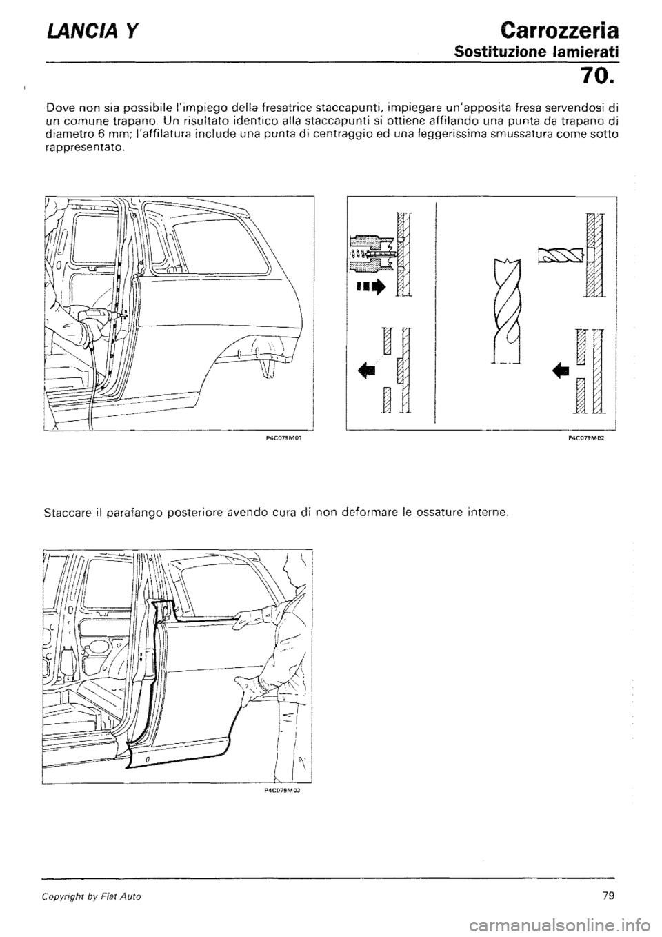 LANCIA Y 1997 Service Repair Manual LANCIA Y 1997 Service Repair Manual