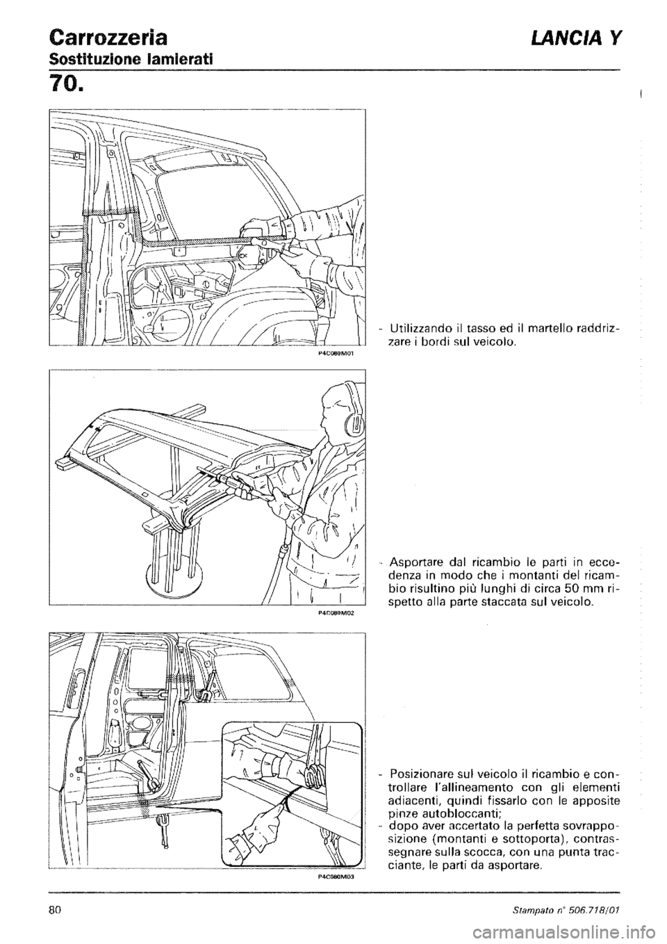 LANCIA Y 1997 Service Repair Manual LANCIA Y 1997 Service Repair Manual