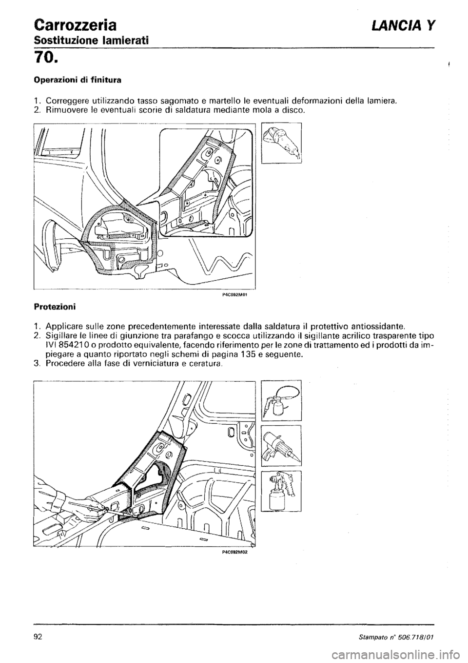 LANCIA Y 1997 Service Repair Manual LANCIA Y 1997 Service Repair Manual