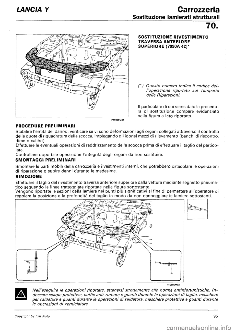 LANCIA Y 1997 Service Repair Manual LANCIA Y 1997 Service Repair Manual