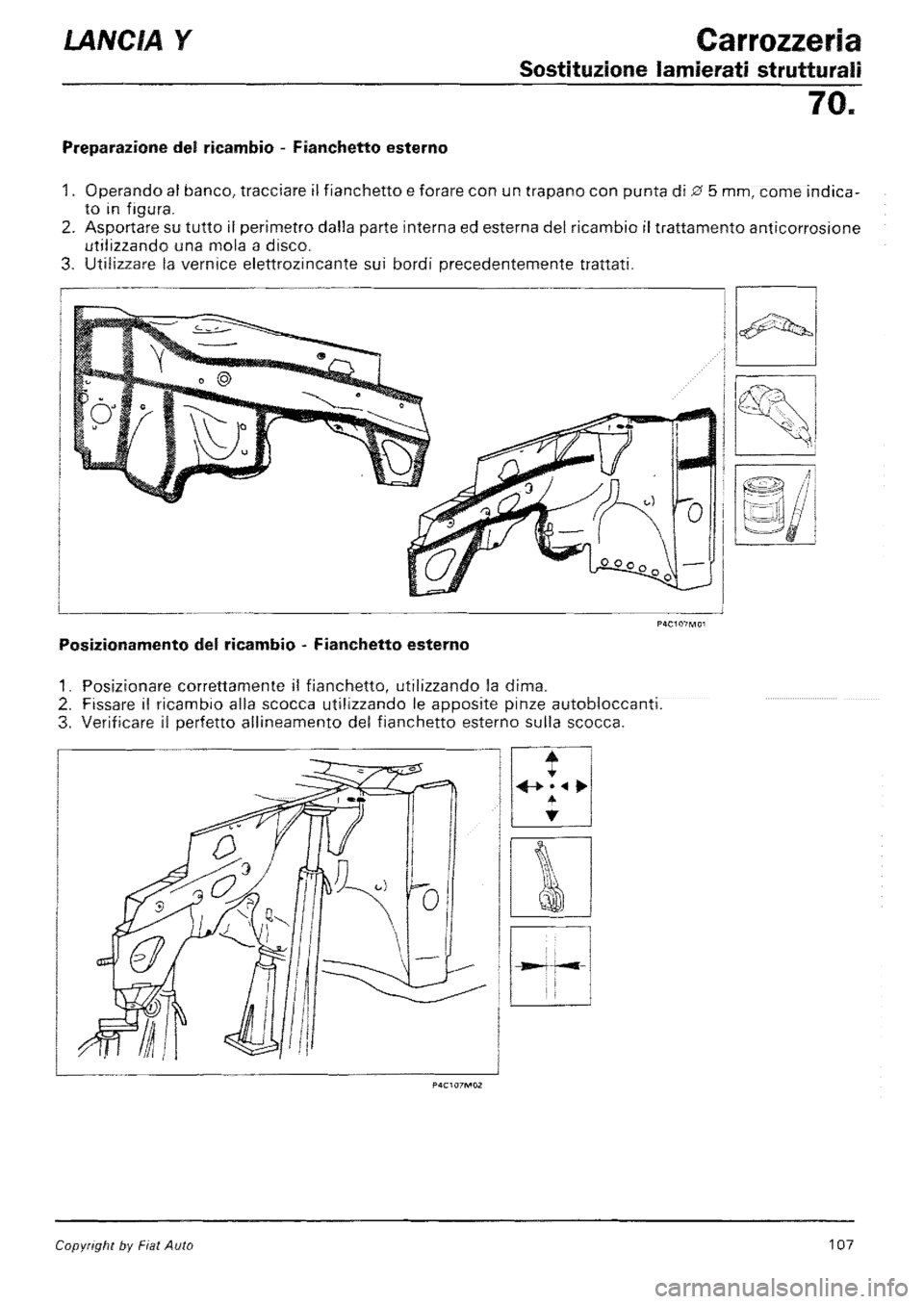 LANCIA Y 1997  Service Repair Manual 