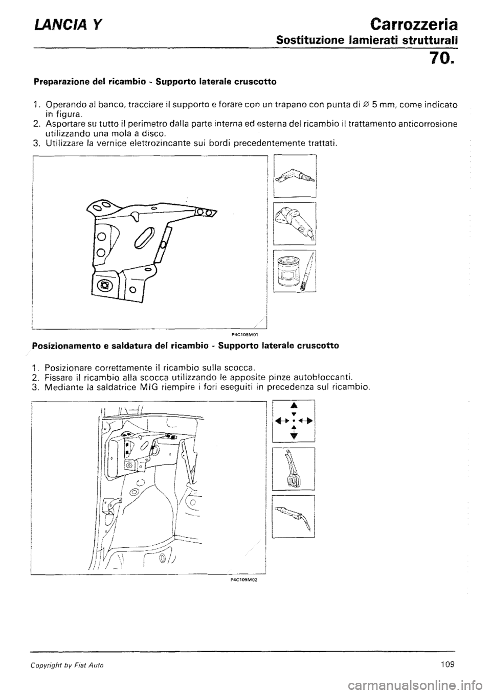 LANCIA Y 1997  Service Repair Manual 