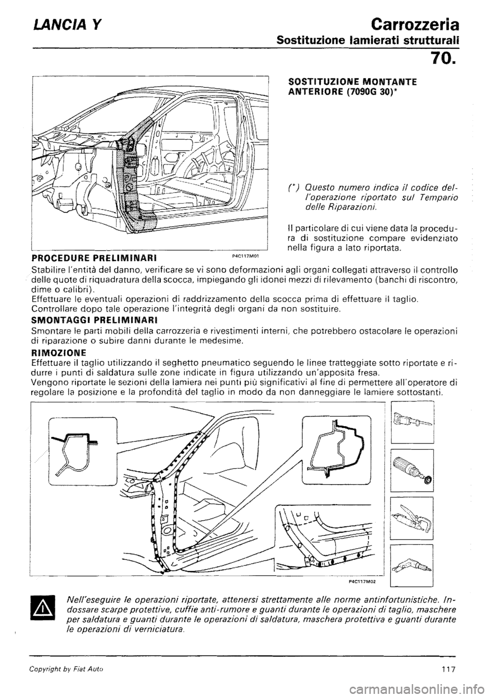 LANCIA Y 1997 Service Repair Manual LANCIA Y 1997 Service Repair Manual