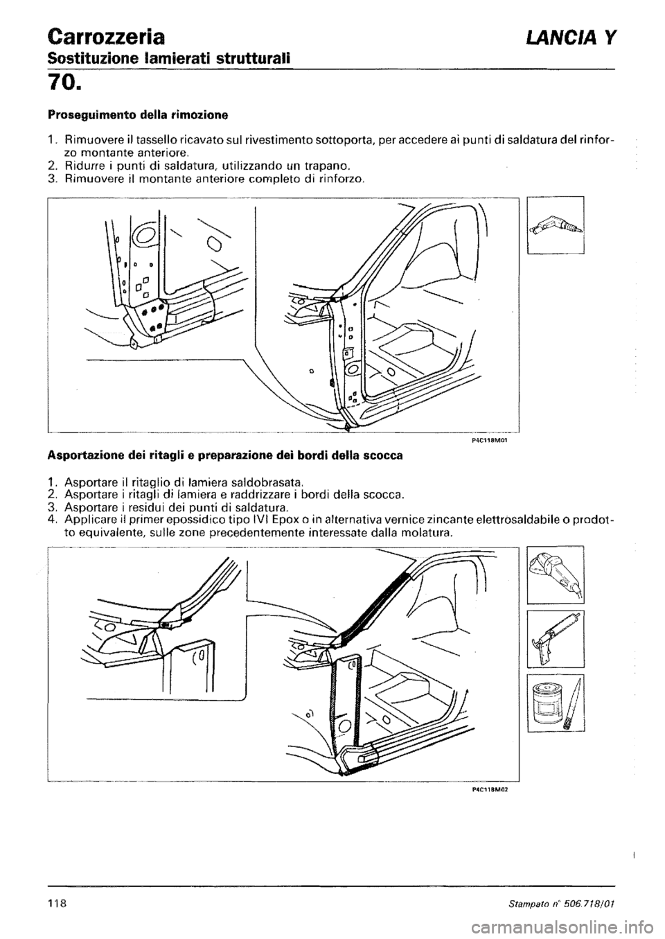 LANCIA Y 1997 Service Repair Manual LANCIA Y 1997 Service Repair Manual