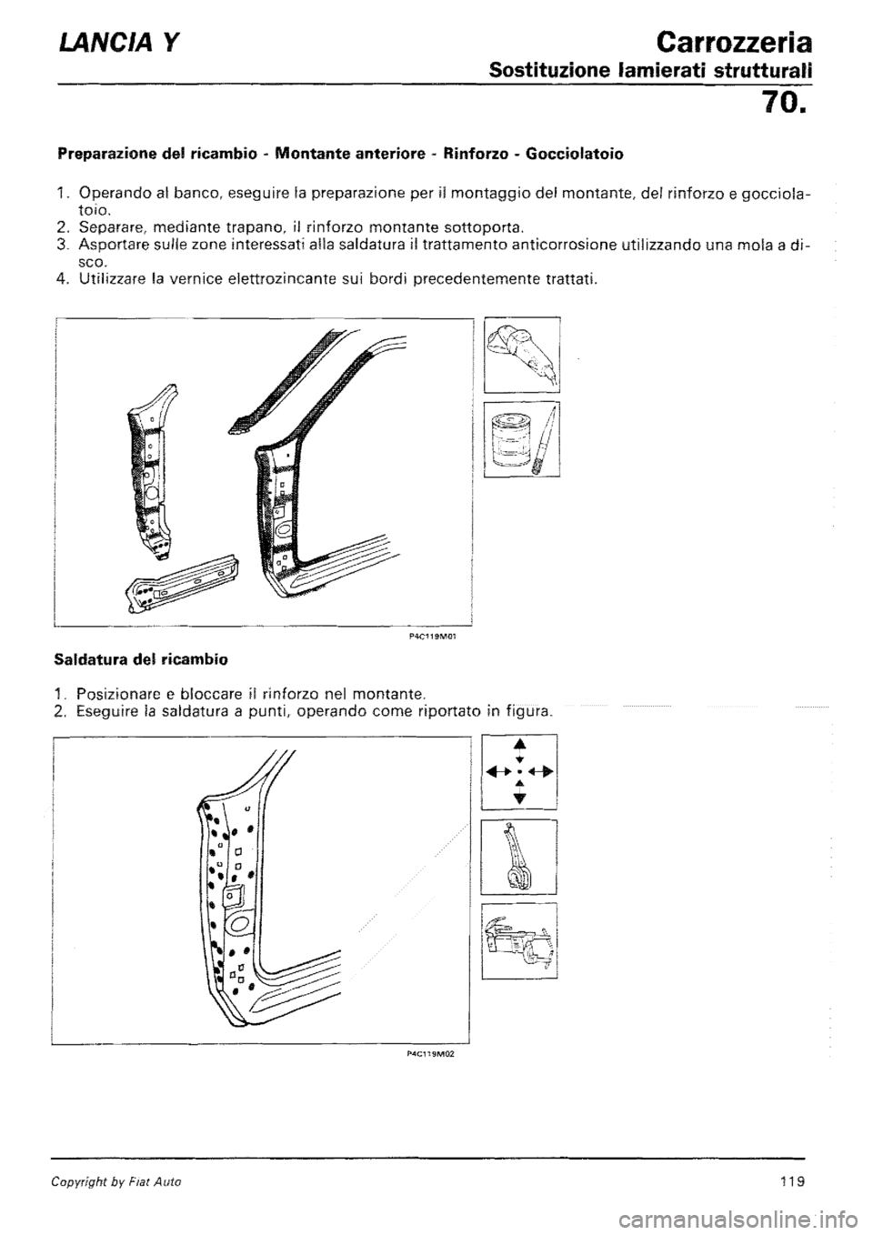 LANCIA Y 1997 Service Repair Manual LANCIA Y 1997 Service Repair Manual