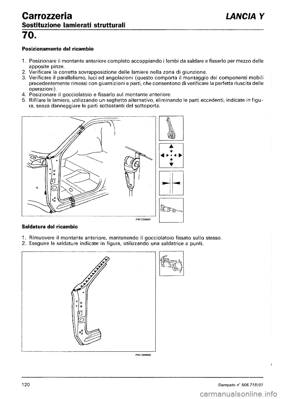 LANCIA Y 1997 Service Repair Manual LANCIA Y 1997 Service Repair Manual
